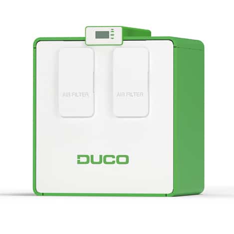 DUCO: NIEUW: DucoBox Energy Comfort (Plus) D250 – Compact ventilatietoestel voor elk project