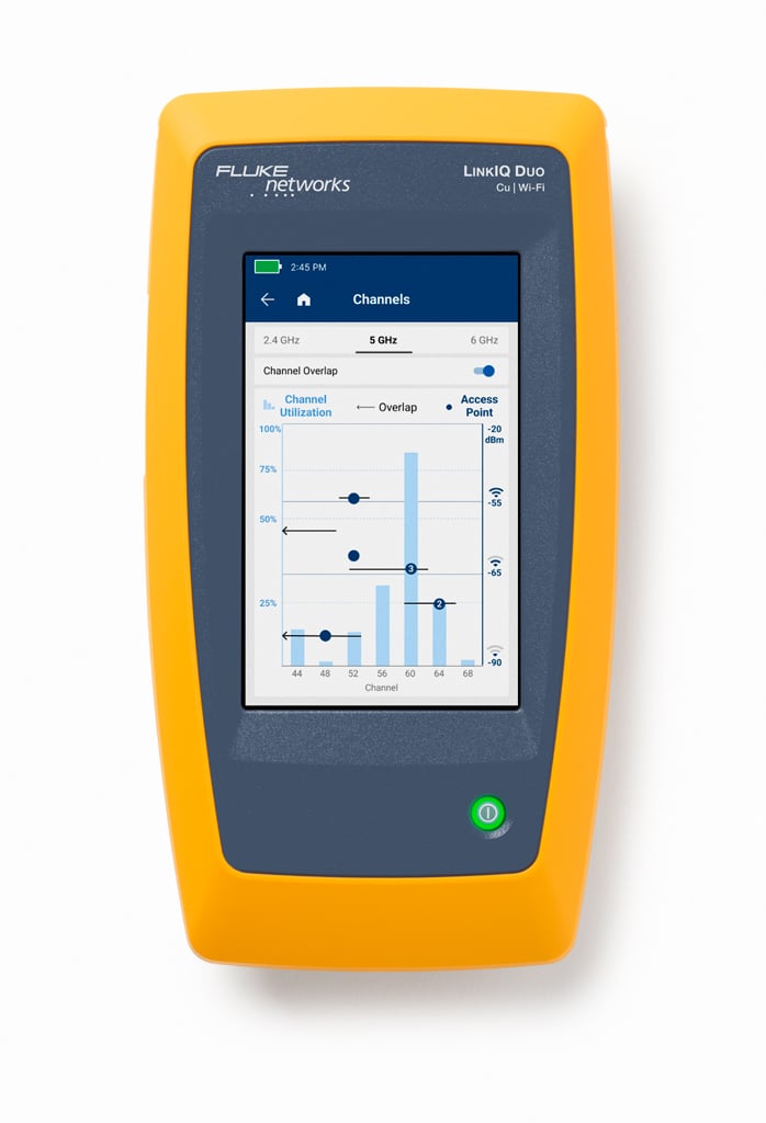 FLUKE : Testeur de câbles, réseau + Wi-Fi LinkIQ™Le test de câblage de confiance. Le test de réseau dont vous avez besoin. Prêt pour le Wi-Fi 6E.