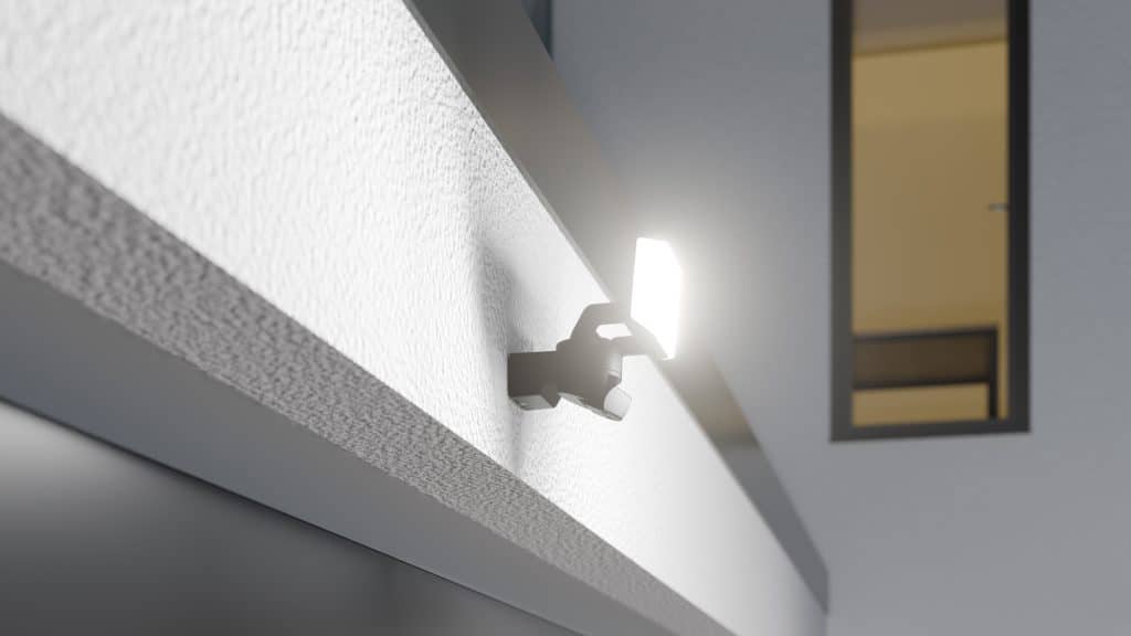 STEINEL: LED buitenspot XLED Protect L, verlicht elke hoek